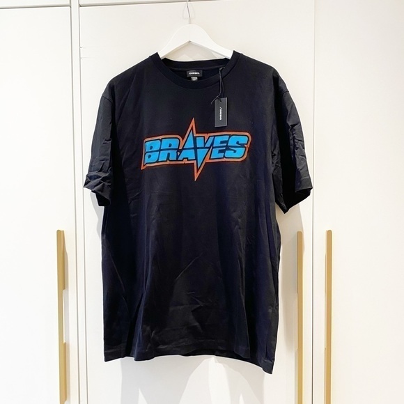 NEW WITH TAGS Diesel Tshirt Braves - Picture 3 of 6
